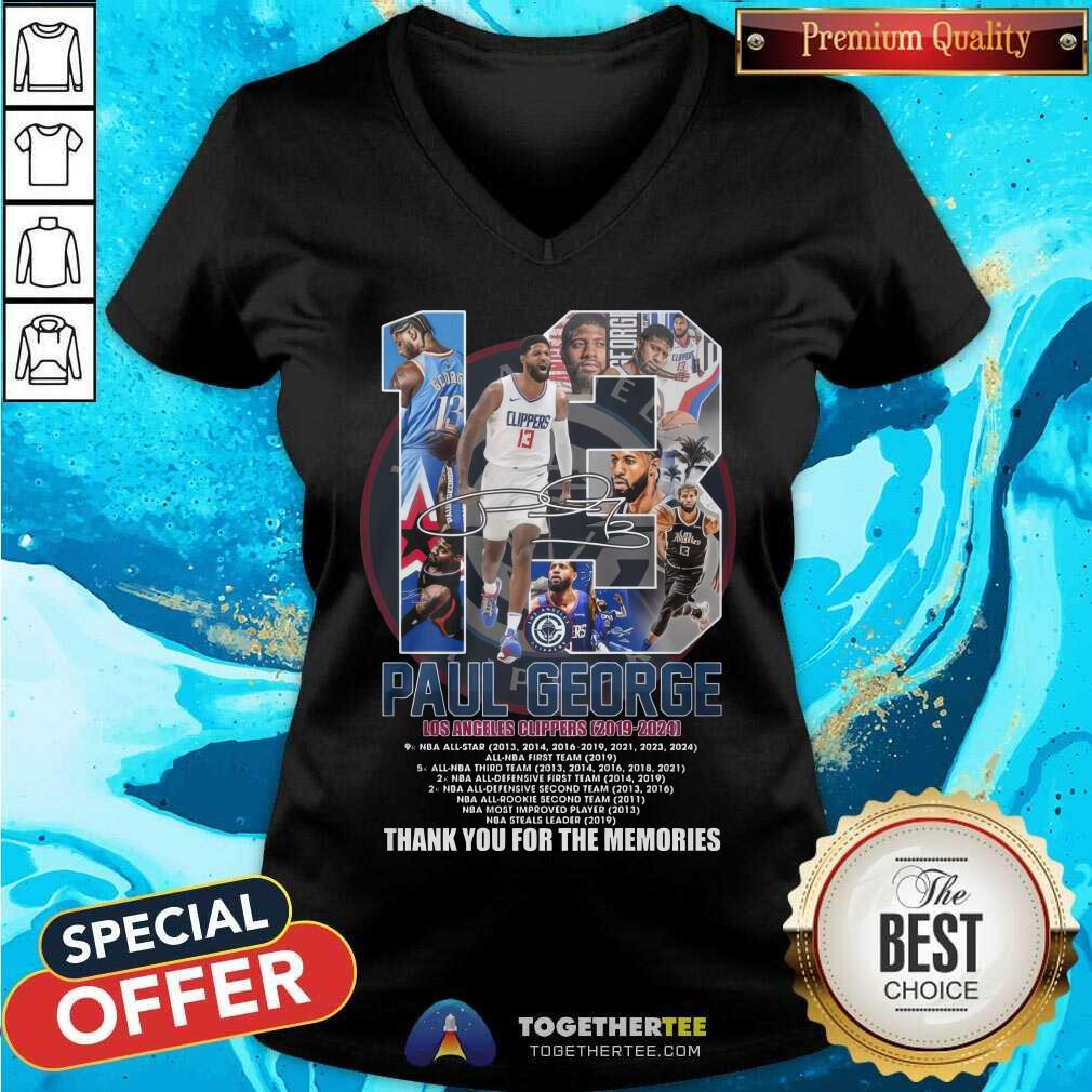 Great Paul George 13 Los Angles Clipper 2019-2024 T-Shirt - Image 5