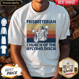 Frisbeeterian Church Of The Flying Disc Vintage Shirt