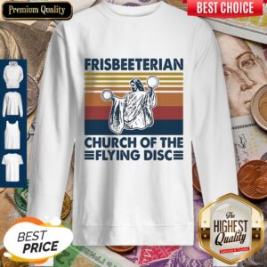 Alternative view of Frisbeeterian Church Of The Flying Disc Vintage Shirt