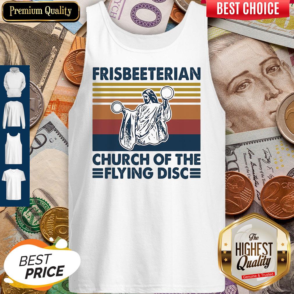Frisbeeterian Church Of The Flying Disc Vintage Shirt - Image 5