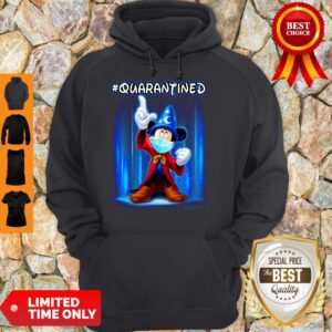 Alternative view of Perfect Wizard Mickey Mouse Mask #Quarantined Coronavirus Shirt