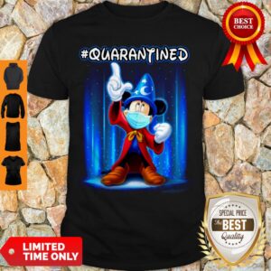 Perfect Wizard Mickey Mouse Mask #Quarantined Coronavirus Shirt