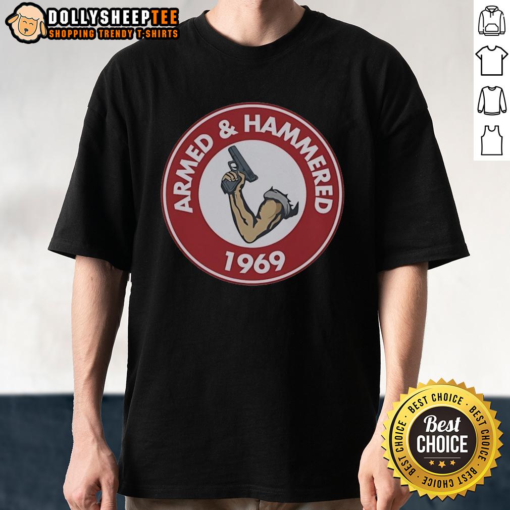 Original Armed And Hammered 1969 Unise Vintage T-Shirt