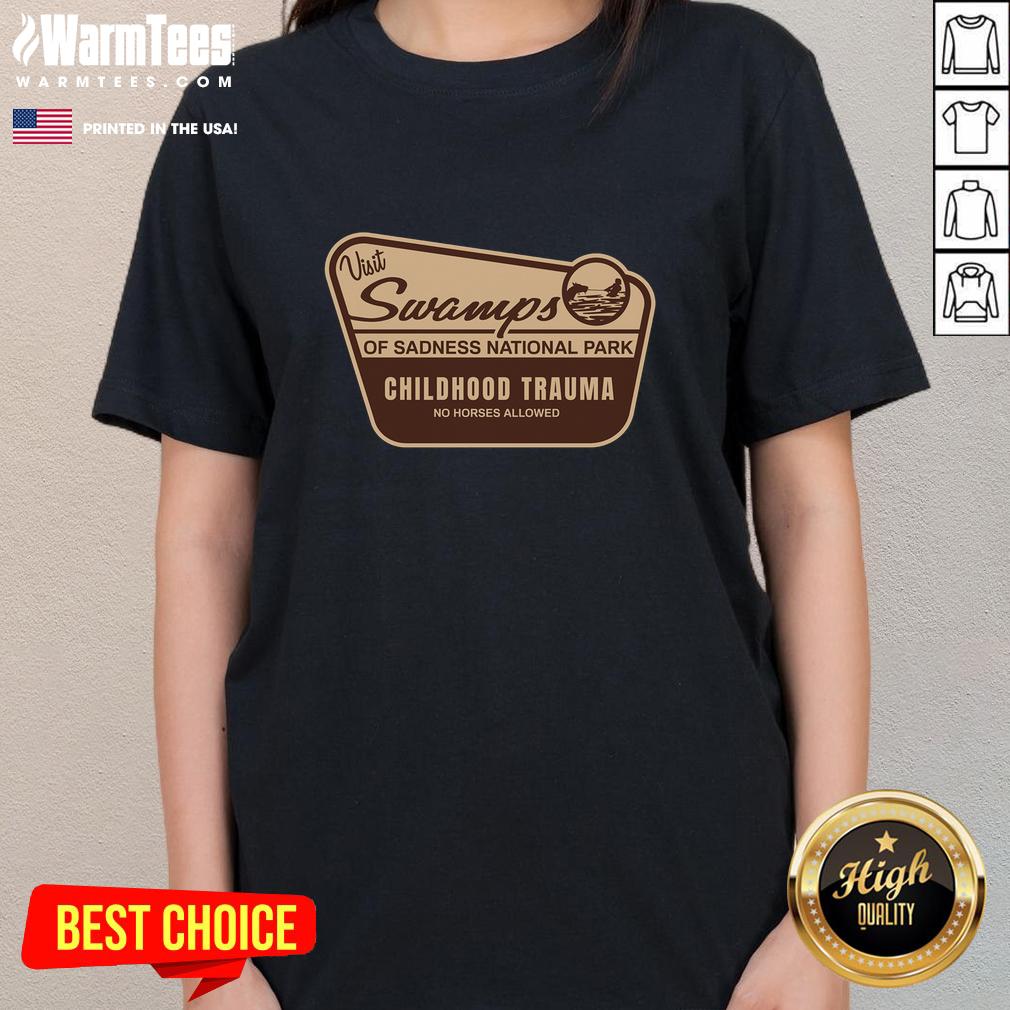 Original Swamps Of Sadness National Park T-Shirt - Image 3
