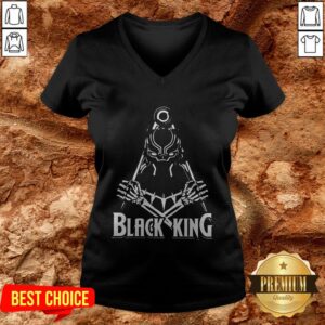Alternative view of Happy Black King Shirt