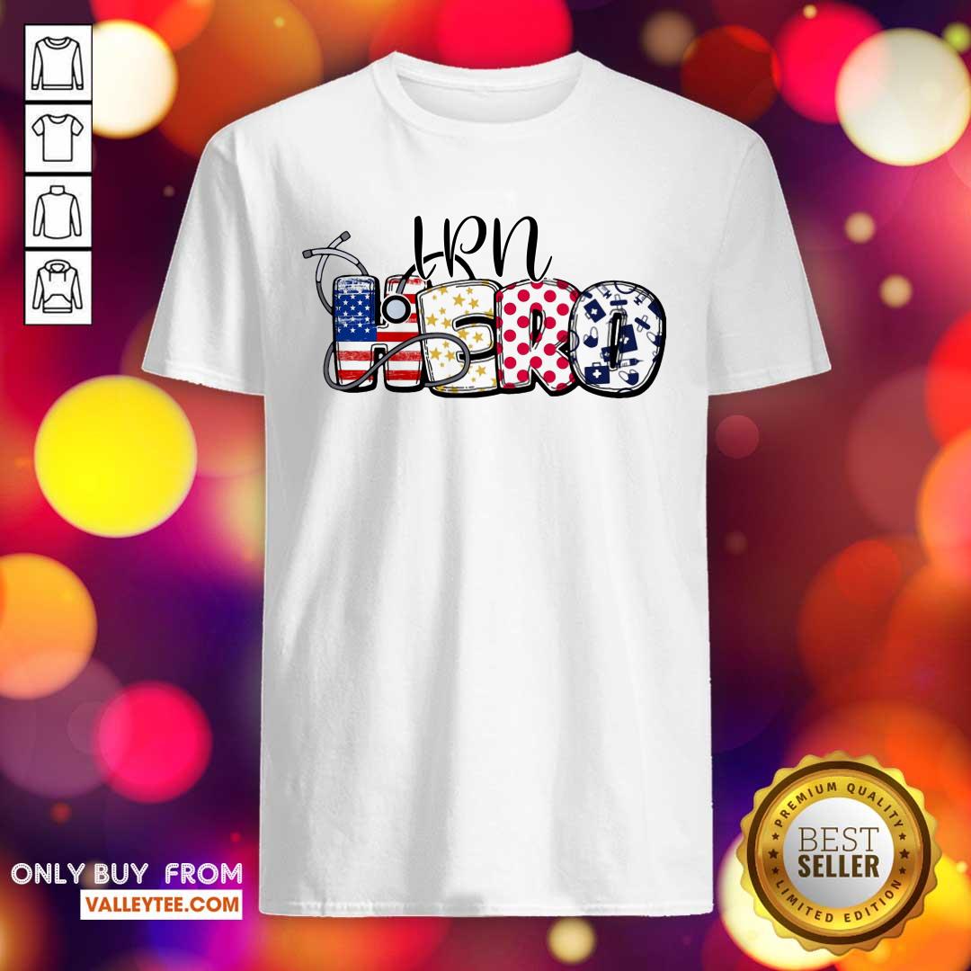 Hero Ear Piece LPN American Flag Shirt