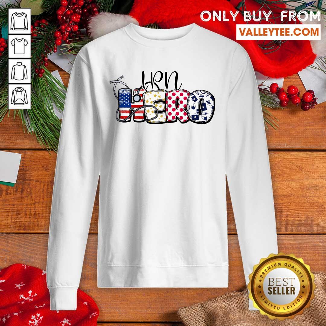 Hero Ear Piece LPN American Flag Shirt - Image 5
