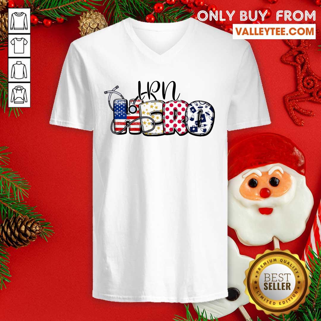 Hero Ear Piece LPN American Flag Shirt - Image 3
