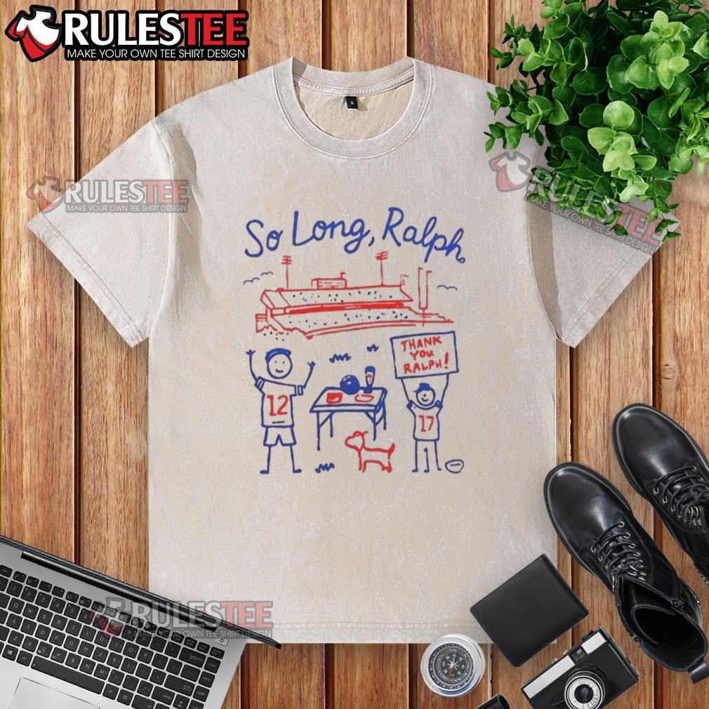 Cute So Long Ralph Buffalo Bills Art T-Shirt - Image 6