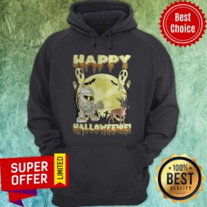 Alternative view of Mummies Happy Halloweenie In The Lightmoon Shirt