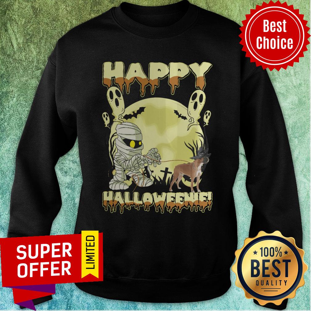 Mummies Happy Halloweenie In The Lightmoon Shirt - Image 5