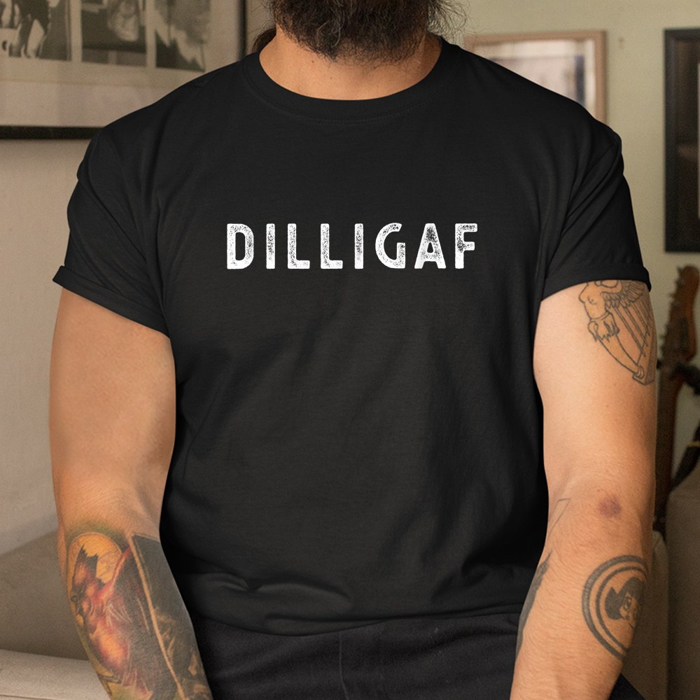 Dilligaf Do I Look Like I Give A F Funny Sarcastic Humor Shirt - Image 3