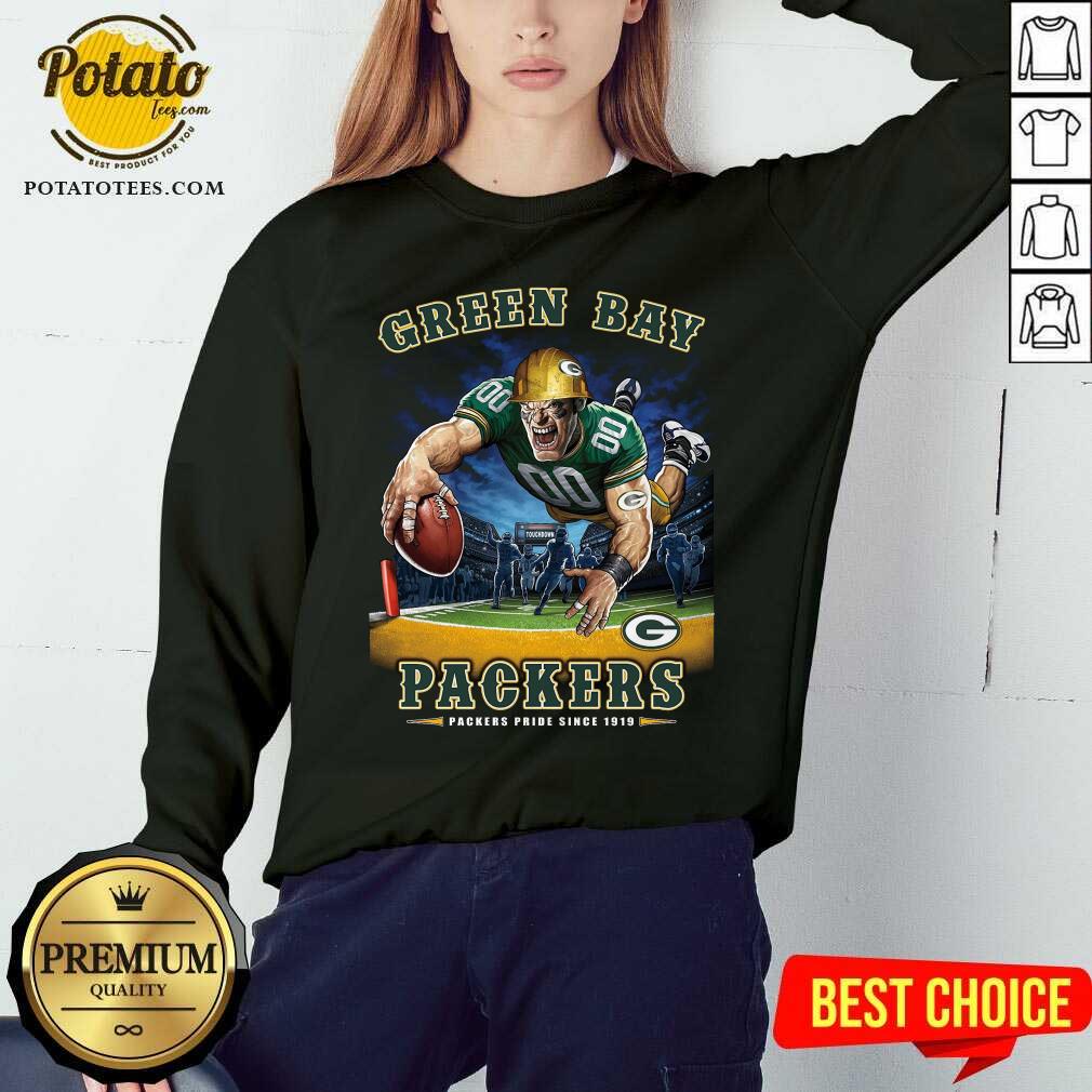 Perfect Green Bay Packers Packers Pride Since 1919 Shirt - Image 4