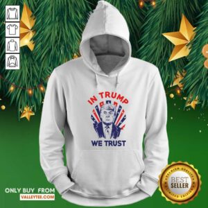 Alternative view of Premium American Flag In Donald Trump We Trust Shirt