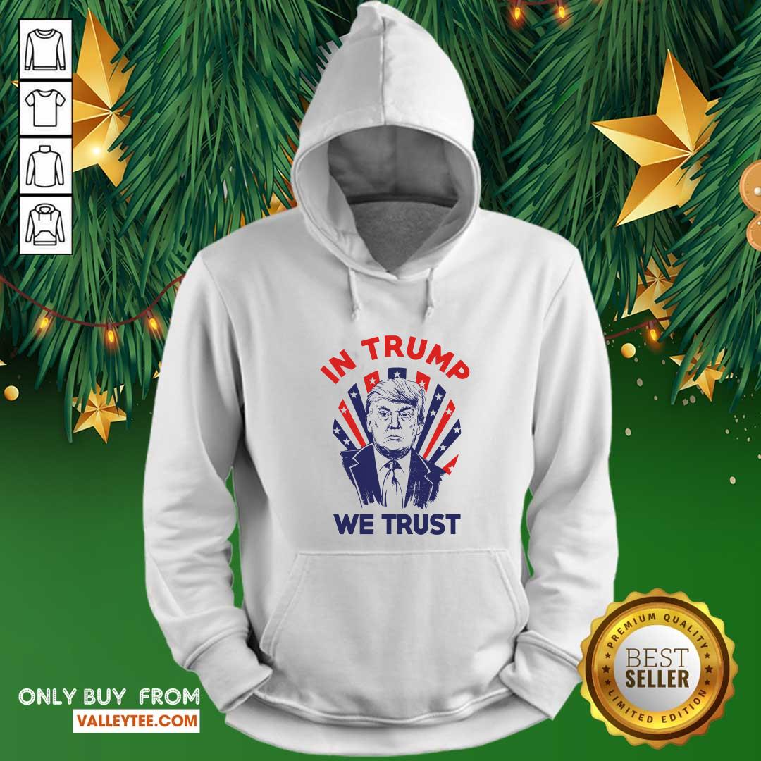 Premium American Flag In Donald Trump We Trust Shirt - Image 2