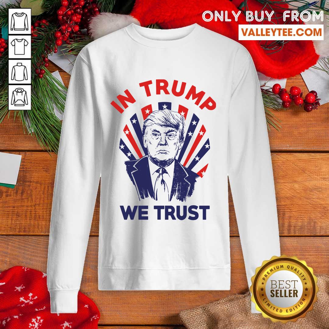 Premium American Flag In Donald Trump We Trust Shirt - Image 5