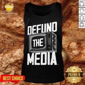 Alternative view of Premium Defund The Media Shirt