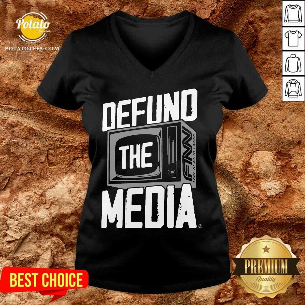 Premium Defund The Media Shirt - Image 5