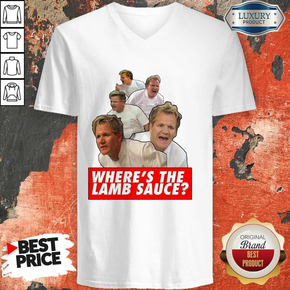 Awesome Wheres The Lamb Sauce Shirt - Image 4