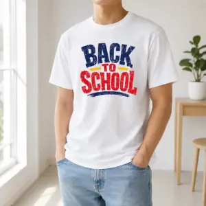 Top Pixel Art 8 Bit Back To School Backpack Globe Shirt