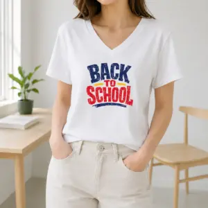 Alternative view of Top Pixel Art 8 Bit Back To School Backpack Globe Shirt