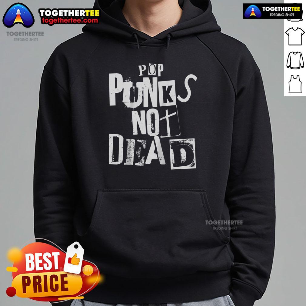 Official Pop Punks Not Dead Vintage Grunge Punk Is Not Dead Rock T-Shirt - Image 2