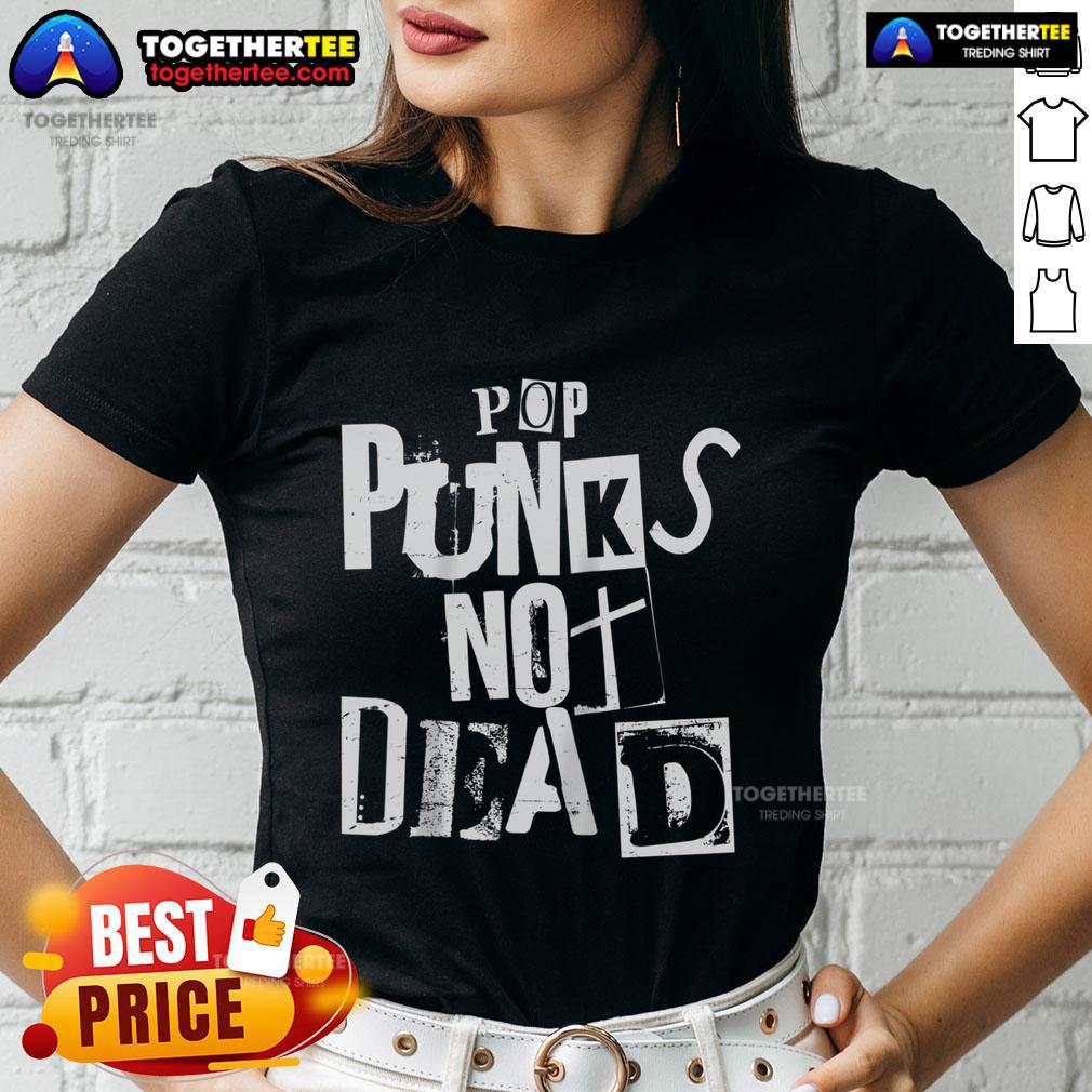 Official Pop Punks Not Dead Vintage Grunge Punk Is Not Dead Rock T-Shirt - Image 3