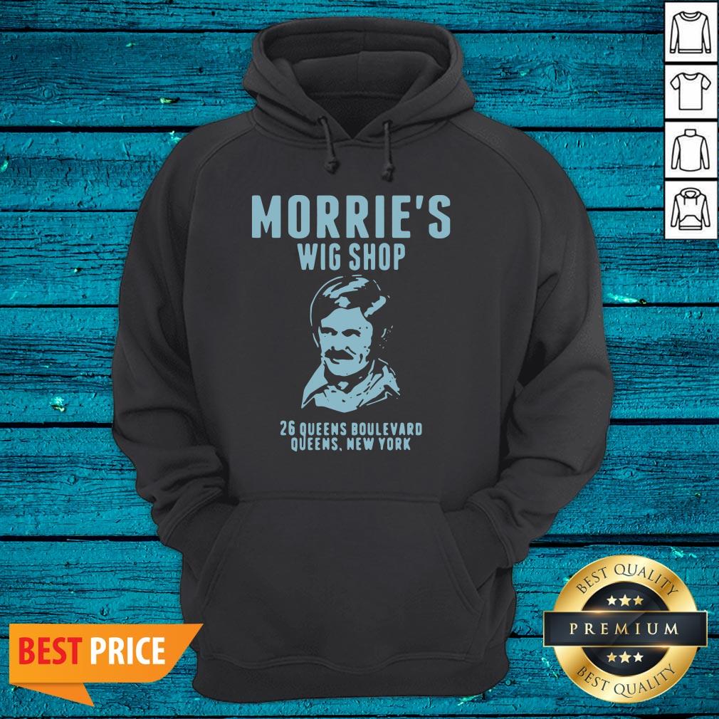 Love Morrie's Wig Shop 26 Queens Boulevard Queens New York Shirt - Image 3