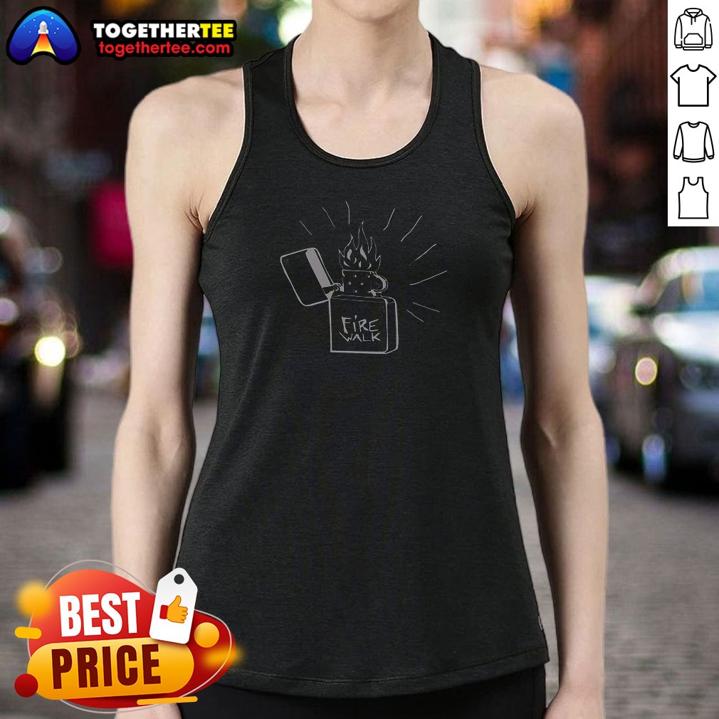 Official Black White Flame Fuel Lighter Shirt - Image 5