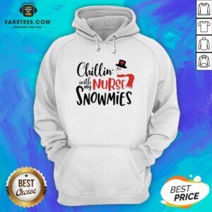 Alternative view of Original Chillin’ With My Nurse Snowmies Christmas Shirt
