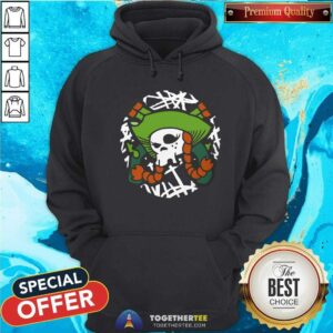 Alternative view of Nice Pirate 101 Musketeer Female Skull T-Shirt