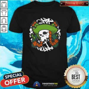 Nice Pirate 101 Musketeer Female Skull T-Shirt
