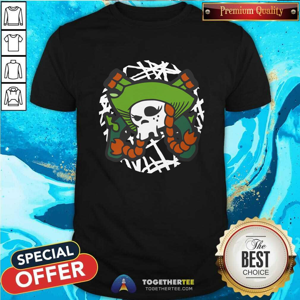 Nice Pirate 101 Musketeer Female Skull T-Shirt