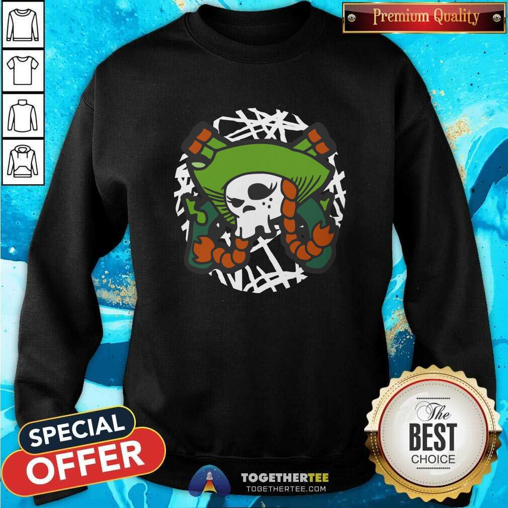 Nice Pirate 101 Musketeer Female Skull T-Shirt - Image 3