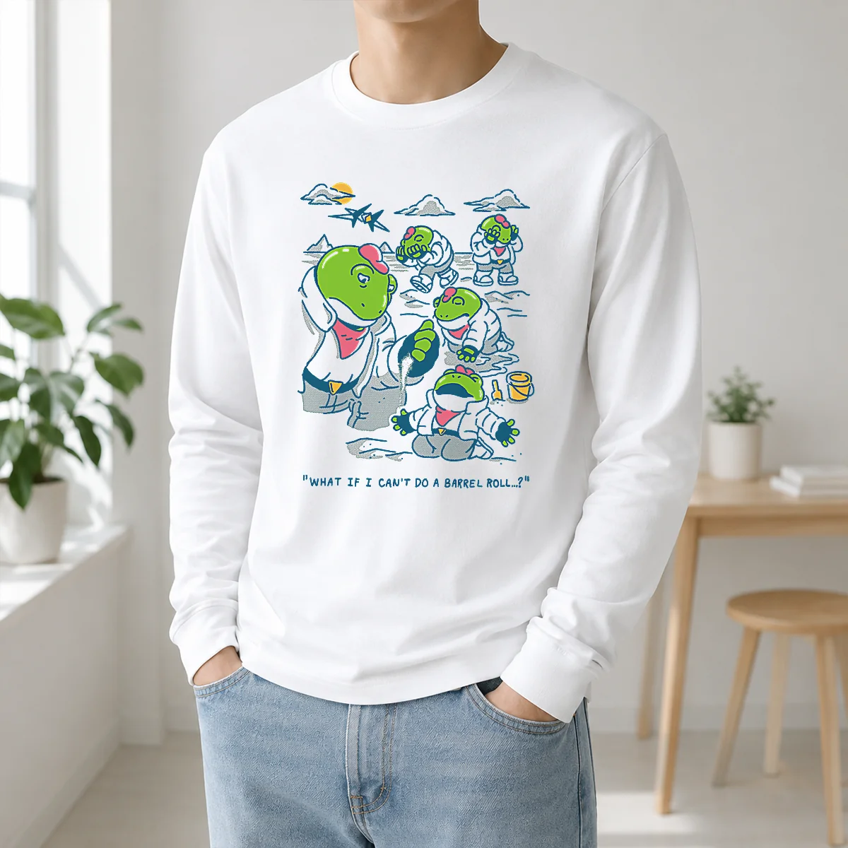 Funny Peppy Hare Star Fox What If I Cannot Do A Barrel Roll Shirt - Image 5