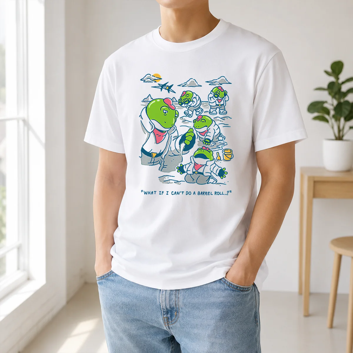 Funny Peppy Hare Star Fox What If I Cannot Do A Barrel Roll Shirt