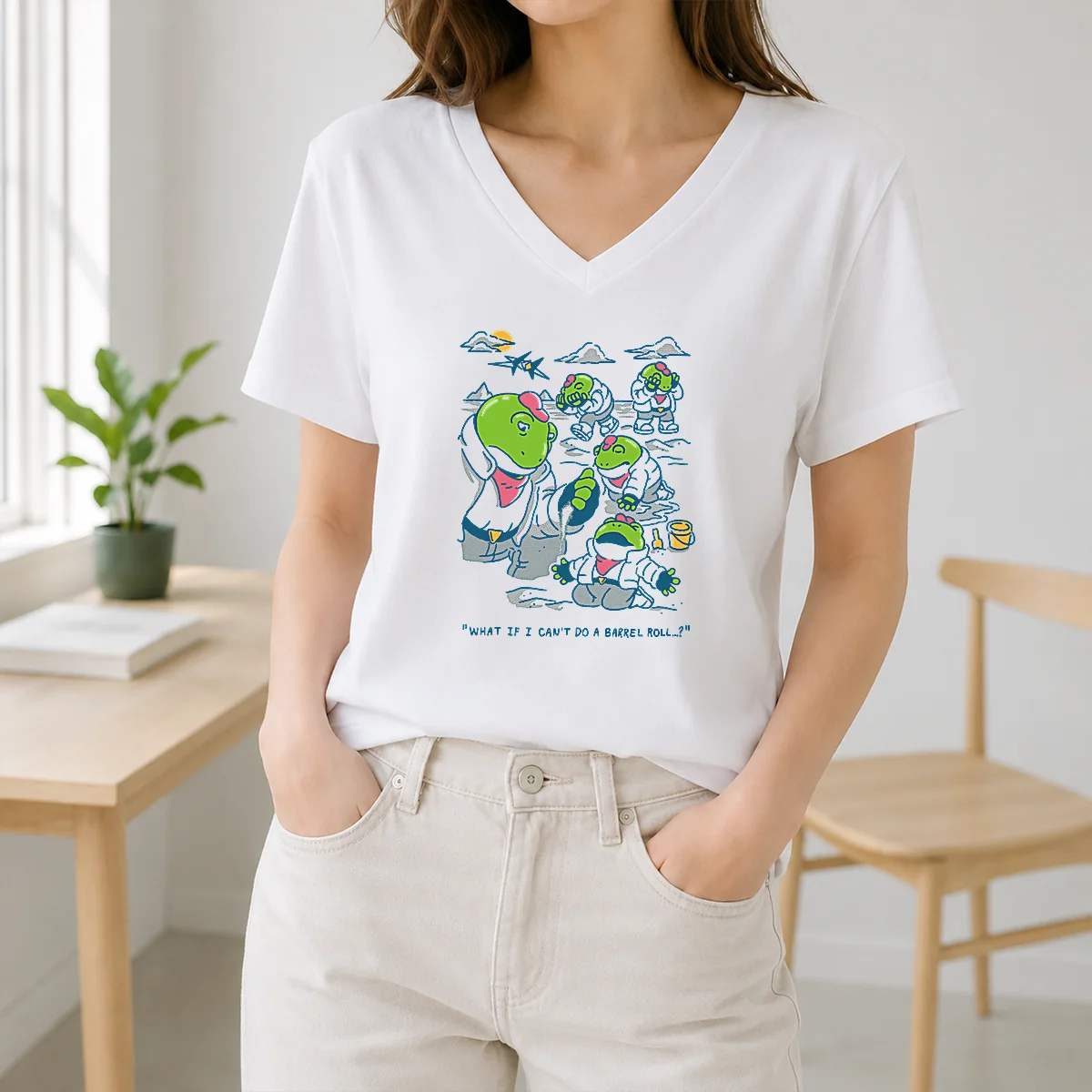 Funny Peppy Hare Star Fox What If I Cannot Do A Barrel Roll Shirt - Image 2
