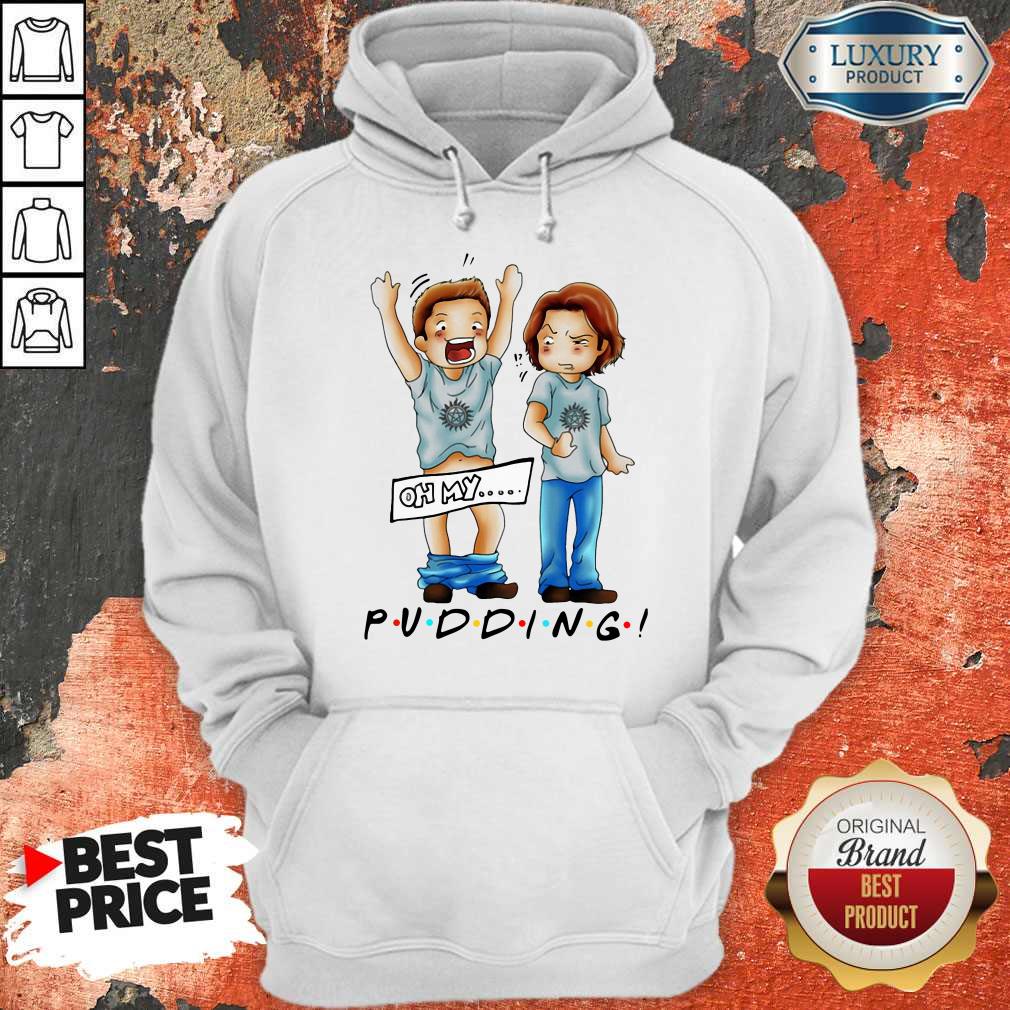 Pretty Sam And Dean Winchester On My Pudding Shirt - Image 2
