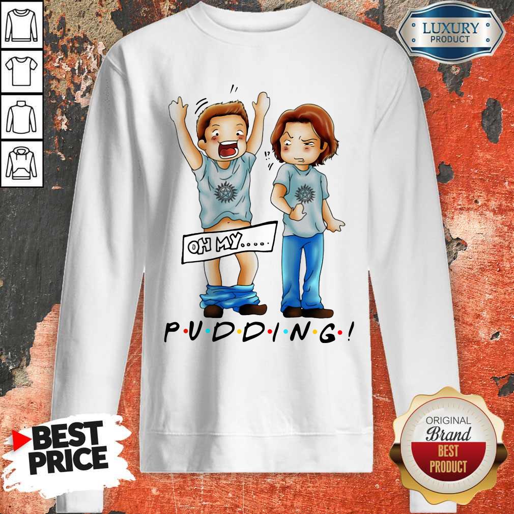 Pretty Sam And Dean Winchester On My Pudding Shirt - Image 5