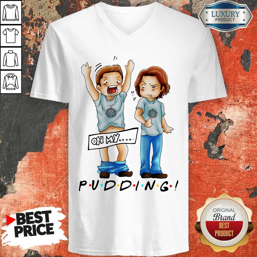 Pretty Sam And Dean Winchester On My Pudding Shirt - Image 3