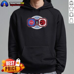 Alternative view of Good Detroit Pistons Vs Toronto Raptors 2026 NBA Playoffs Eastern Conference Semifinals T-Shirt
