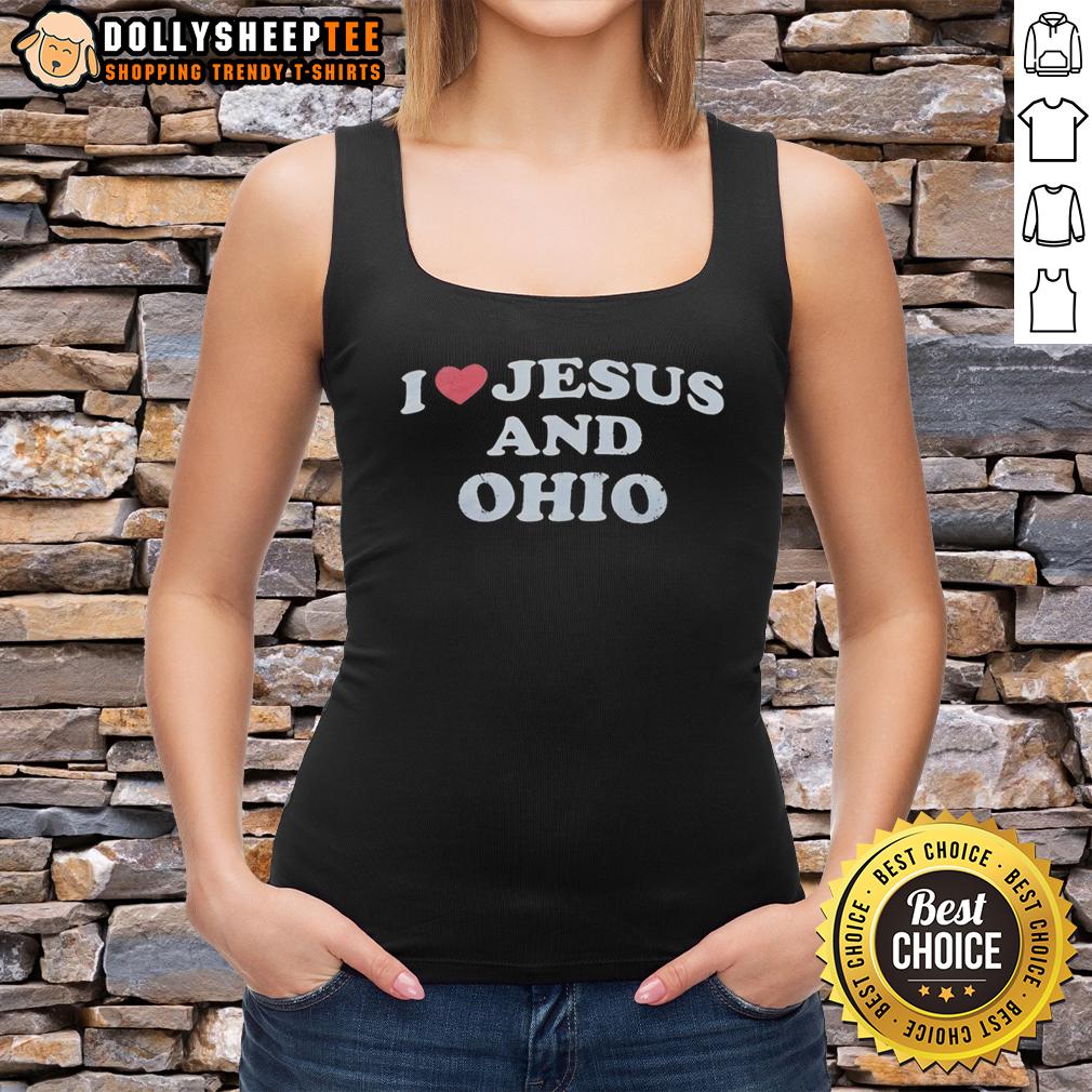 Good I Love Jesus And Ohio T-Shirt - Image 4