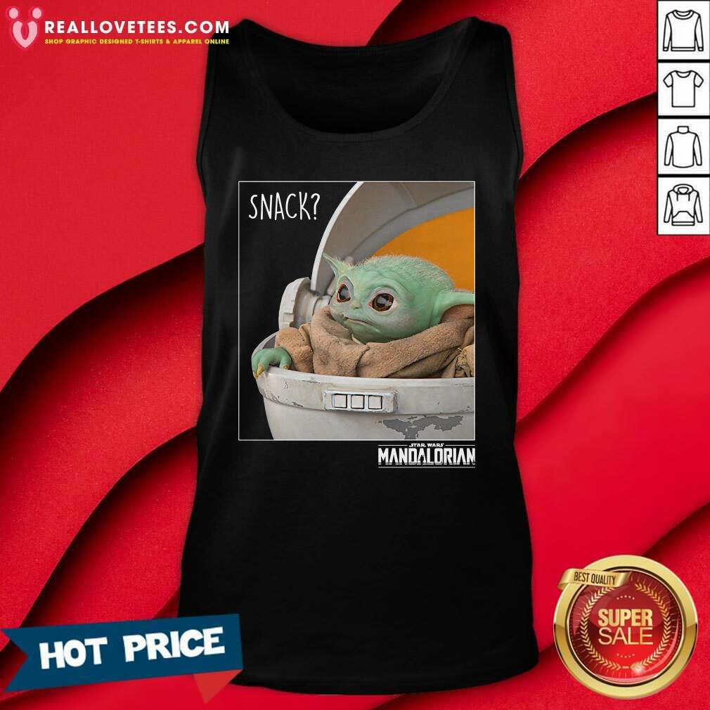 Funny Snack Baby Yoda The Mandalorian Star Wars Shirt - Image 2
