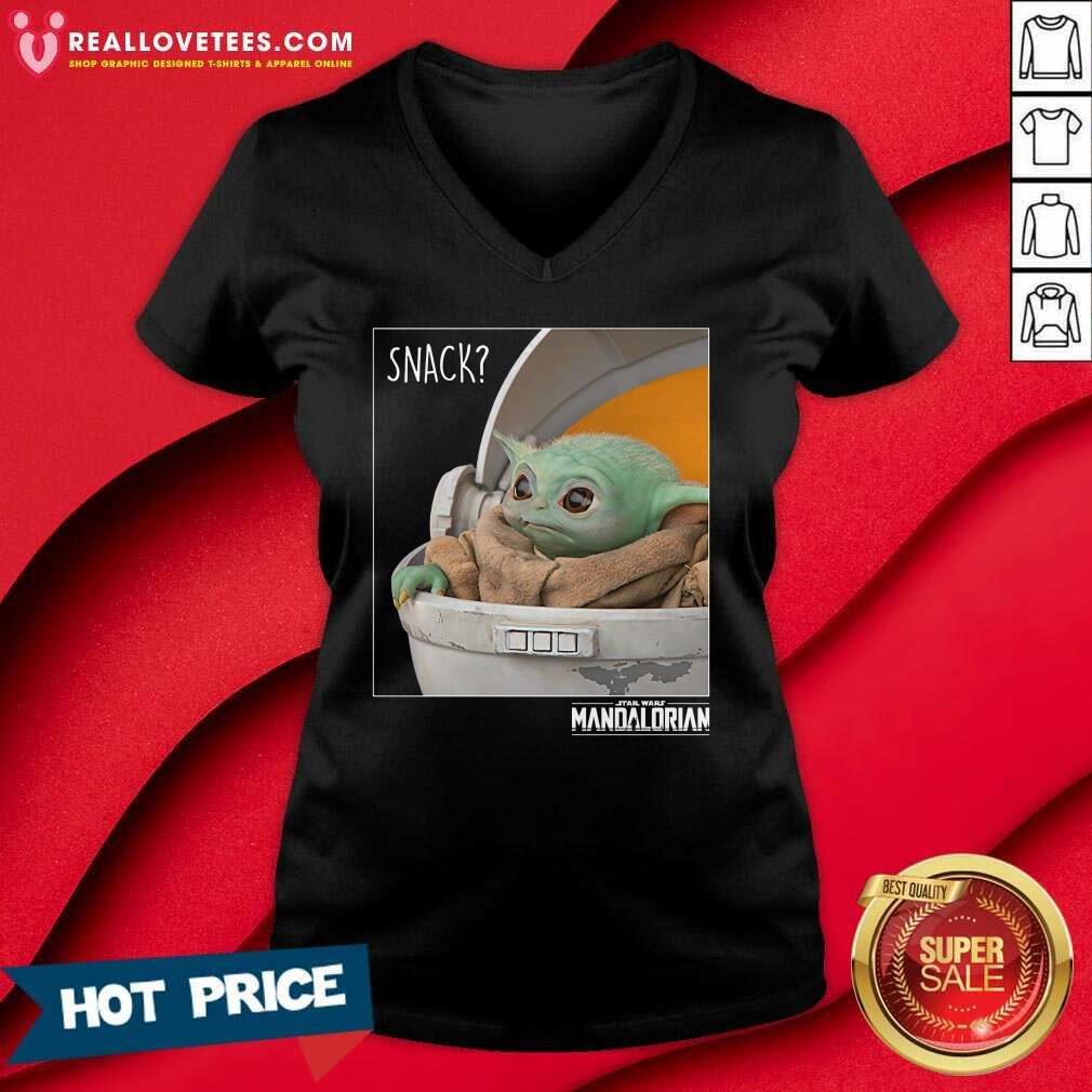 Funny Snack Baby Yoda The Mandalorian Star Wars Shirt - Image 5