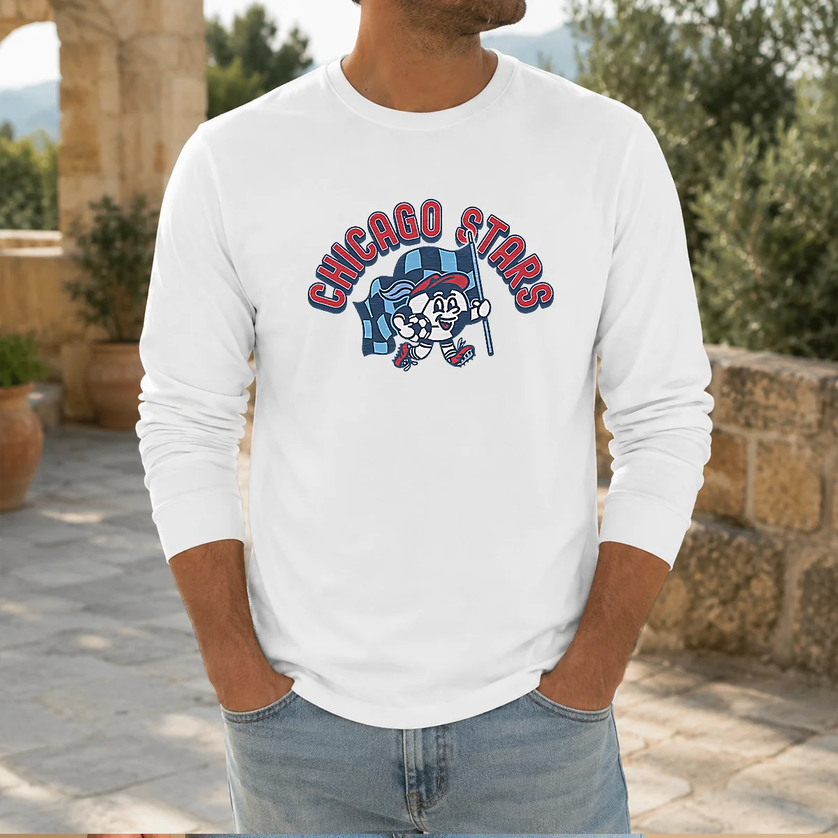 Official Kid'S Chicago Stars FC Soccer Player Blue Shirt - Image 7