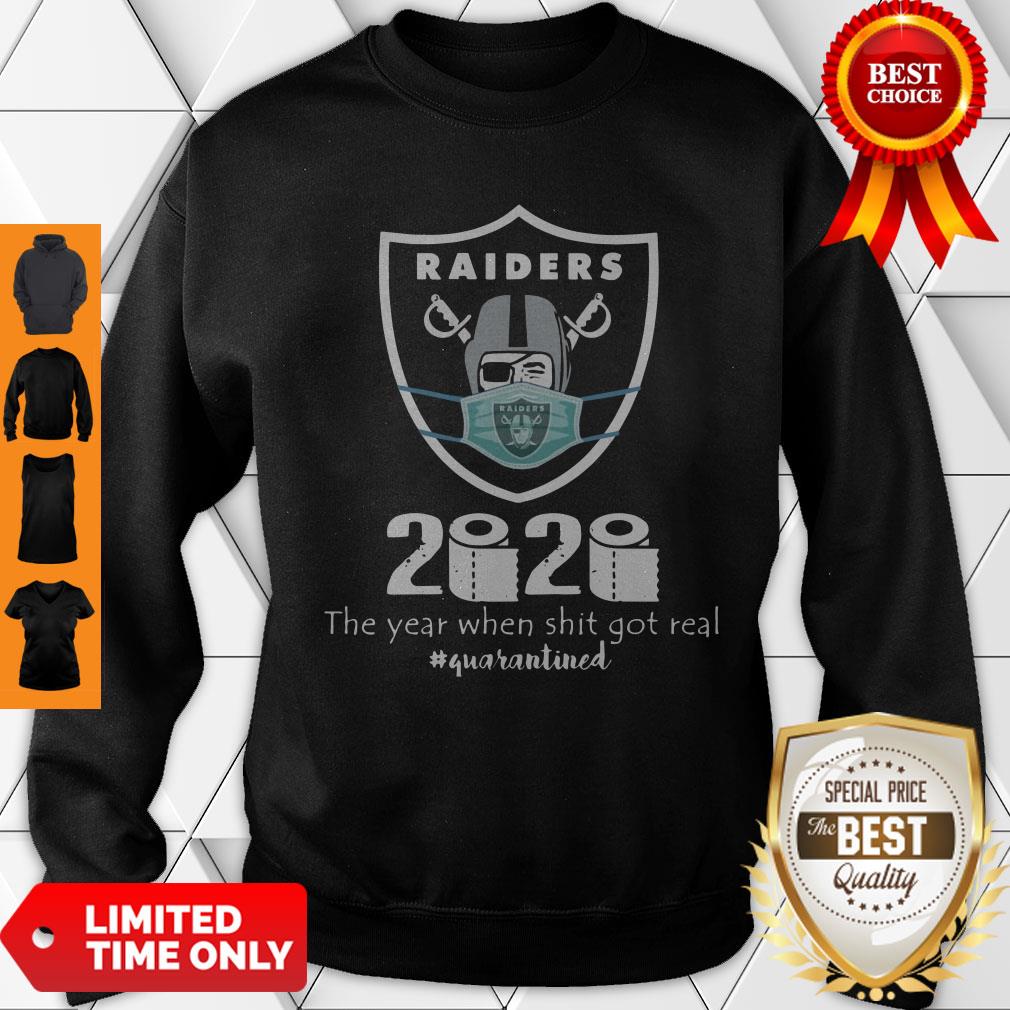 Awesome Mask Raiders 2020 The Year When Shit Got Real Shirt - Image 3