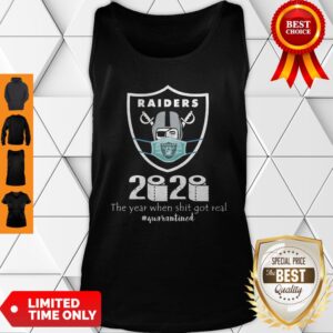 Alternative view of Awesome Mask Raiders 2020 The Year When Shit Got Real Shirt