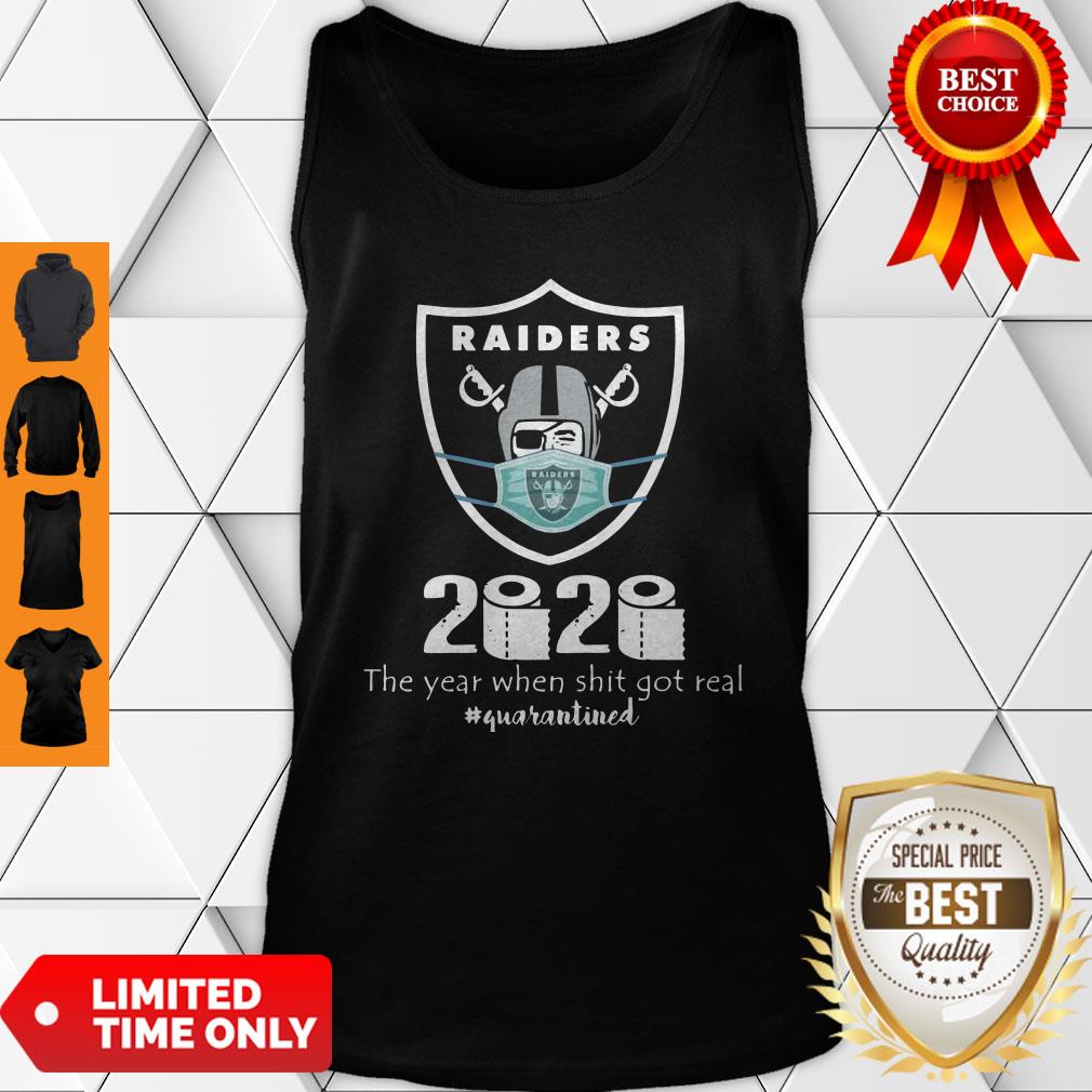 Awesome Mask Raiders 2020 The Year When Shit Got Real Shirt - Image 2