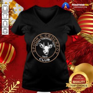 Alternative view of Funny Spoon And Crock Pot Killing Tomorrow’s Trophies Today Club 2020 Shirt