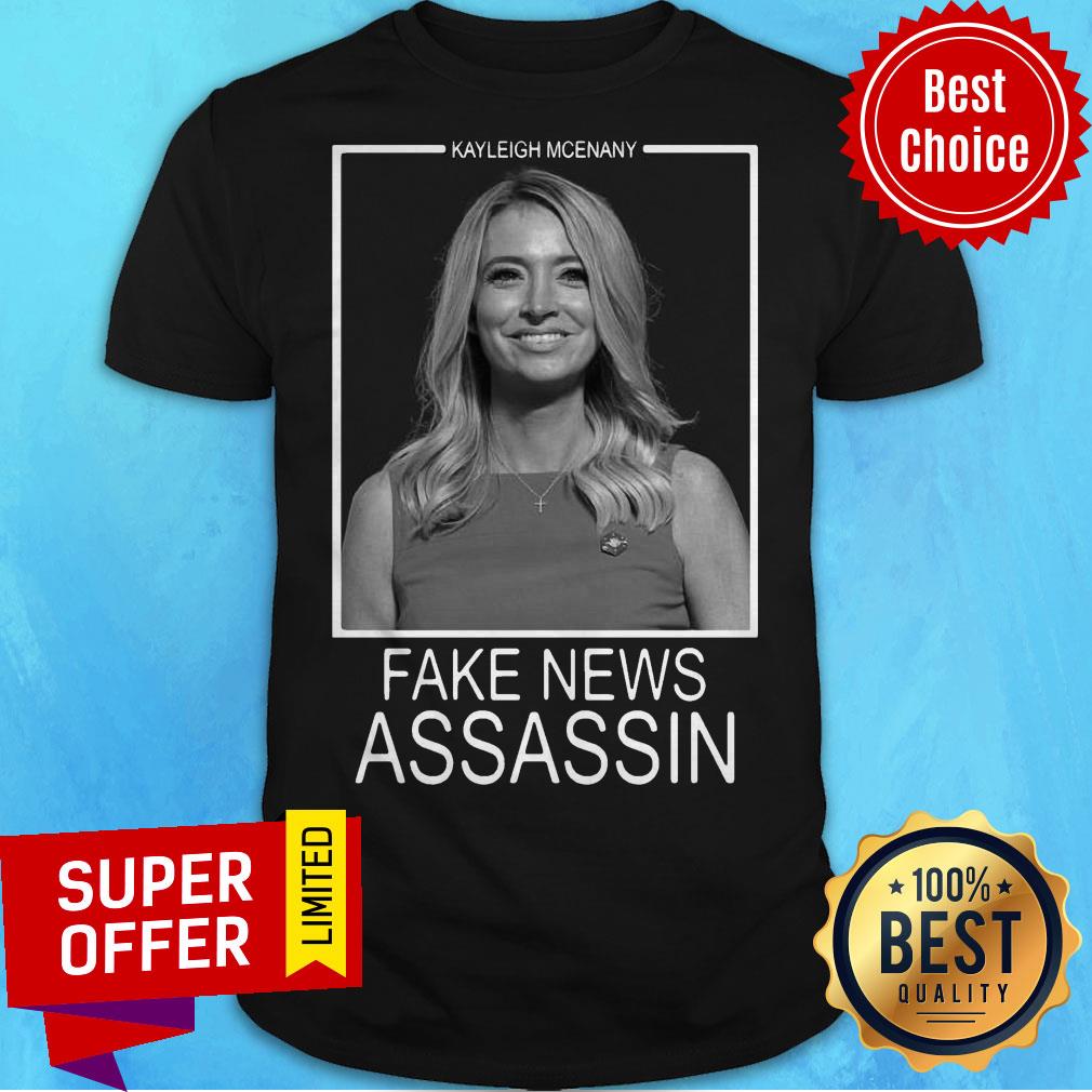 Funny Kayleigh Mcenany Fake News Assassin Shirt